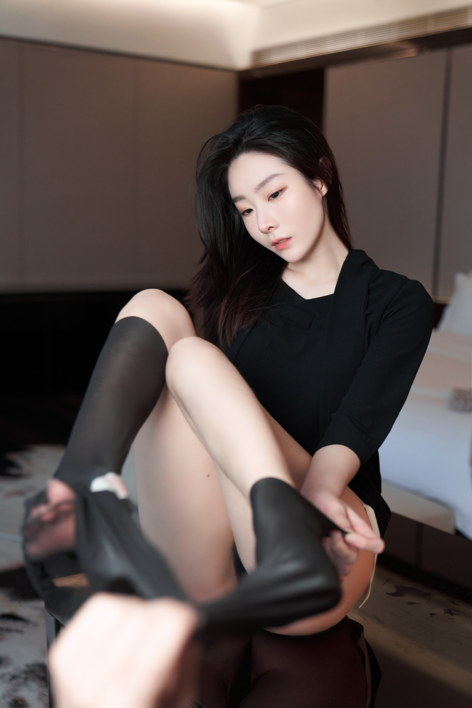 是小逗逗 超薄黑丝蕾丝 内内[81P／36MB]_第3集