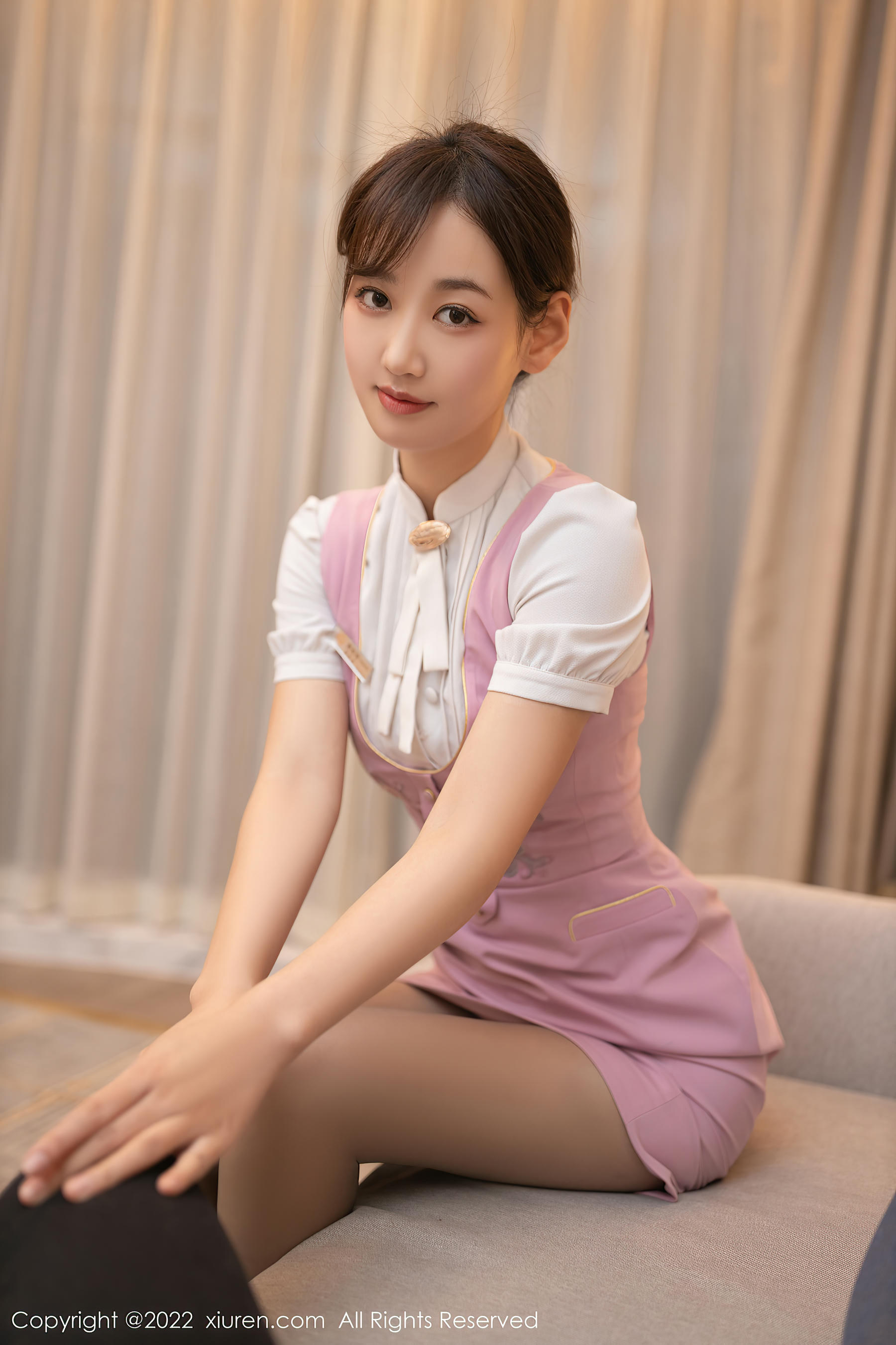 XiuRen秀人网 2022.02.28 No.4647 唐安琪 制服美腿[86+1P 825MB]_第1集