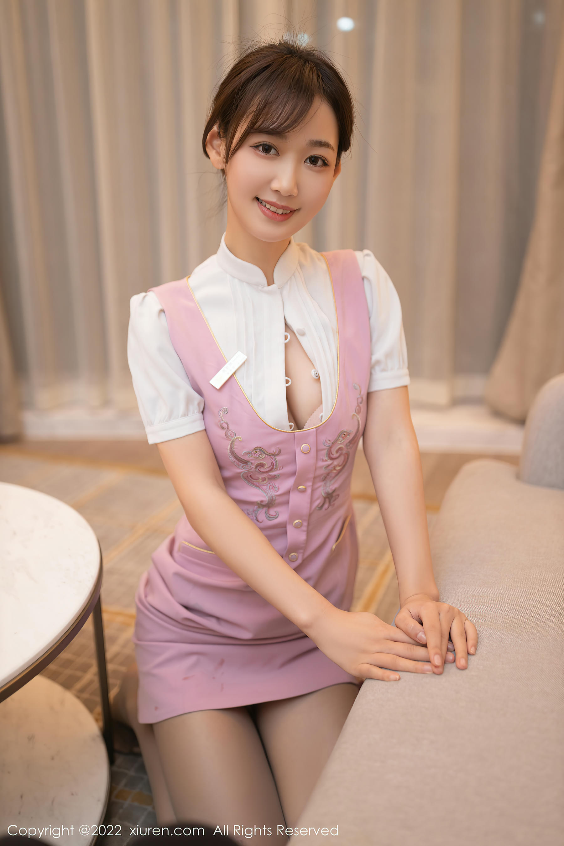 XiuRen秀人网 2022.02.28 No.4647 唐安琪 制服美腿[86+1P 825MB]_第2集