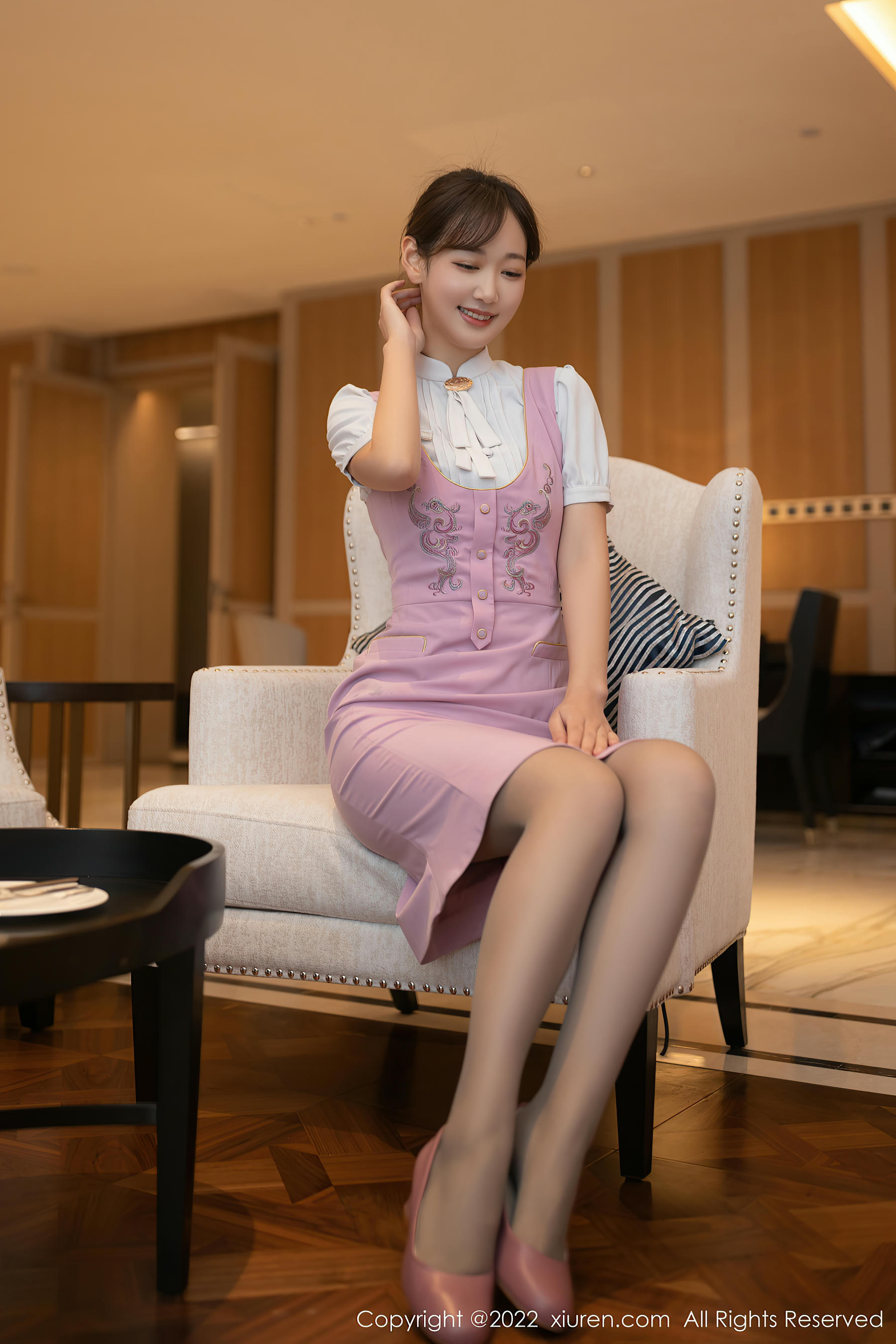 XiuRen秀人网 2022.02.28 No.4647 唐安琪 制服美腿[86+1P 825MB]_第1集