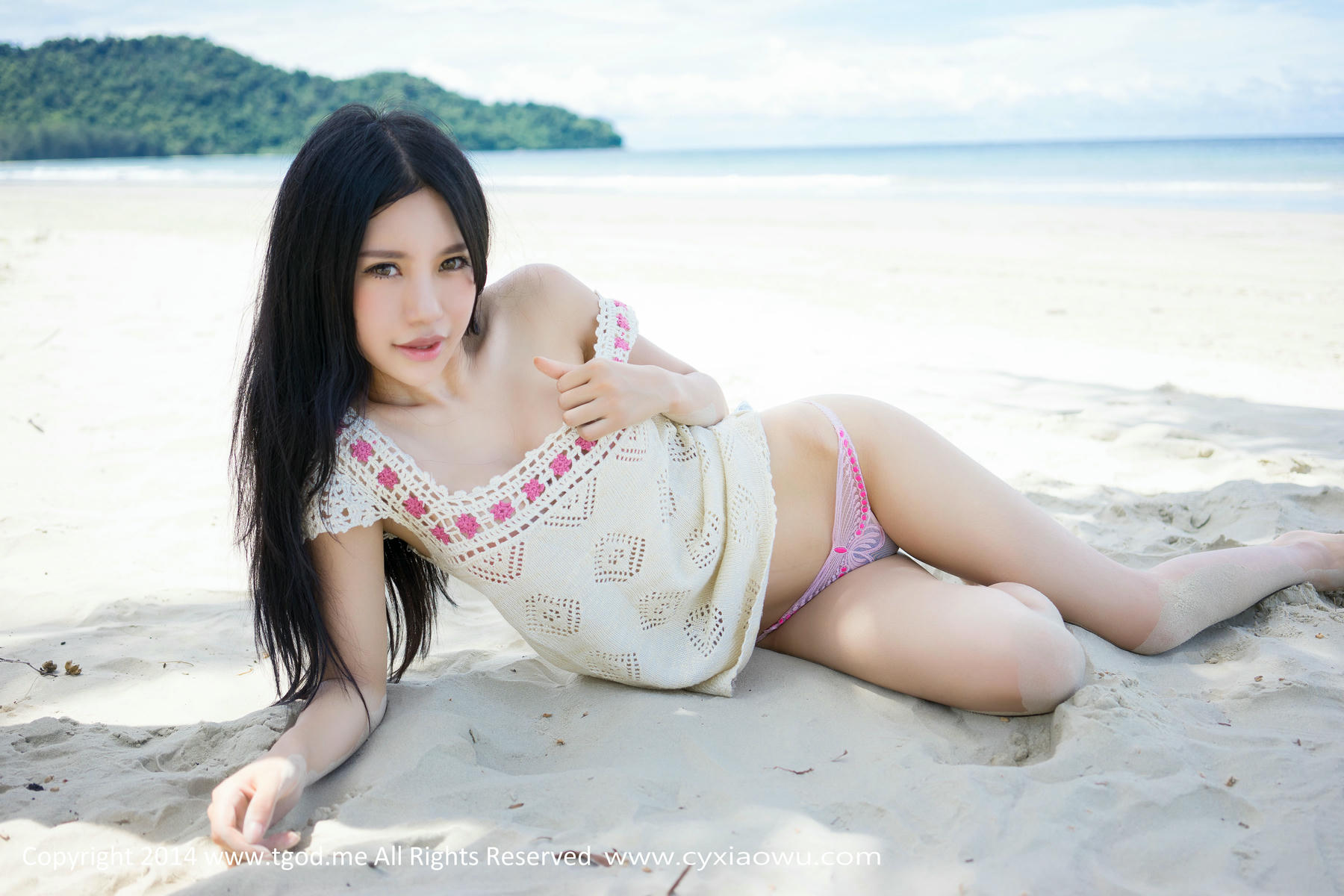 [TGOD推女神] 2014.12.05 沙巴旅拍 绮里嘉ula 第二弹 [50P-125MB]_第1集