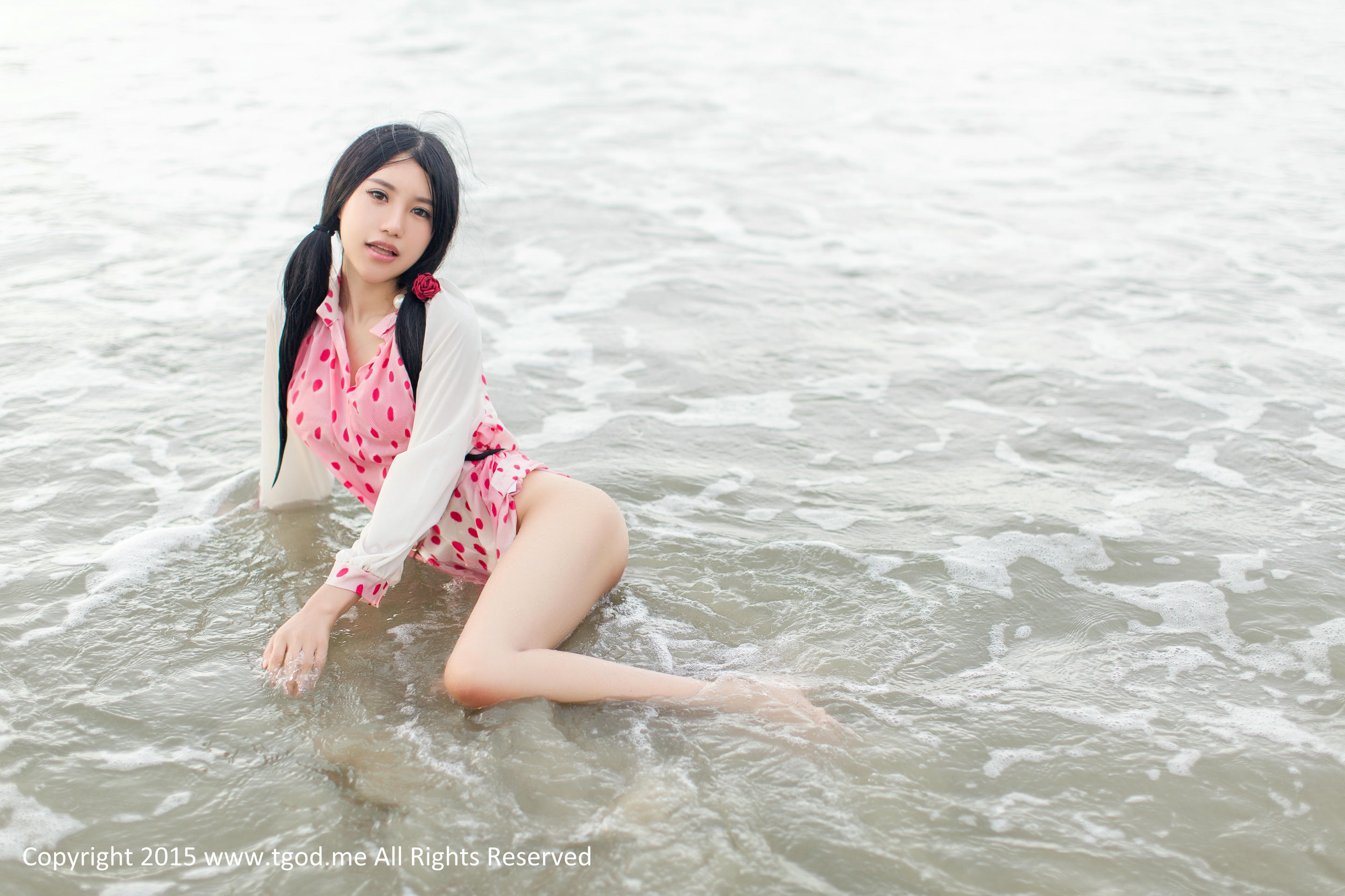 [TGOD推女神] 2015.03.26 乖乖女仆俏佳人 女神绮里嘉ula沙巴系列 [38+1P-184M]_第1集