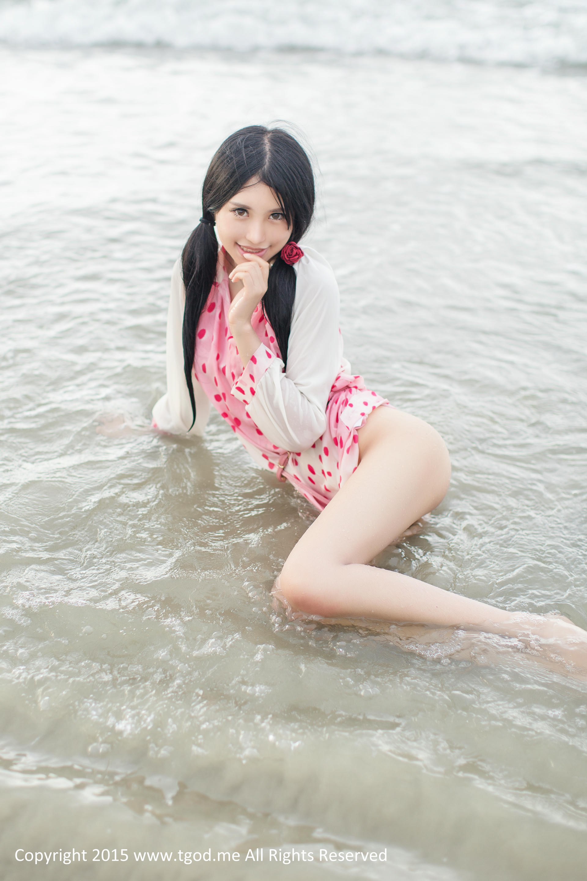 [TGOD推女神] 2015.03.26 乖乖女仆俏佳人 女神绮里嘉ula沙巴系列 [38+1P-184M]_第1集