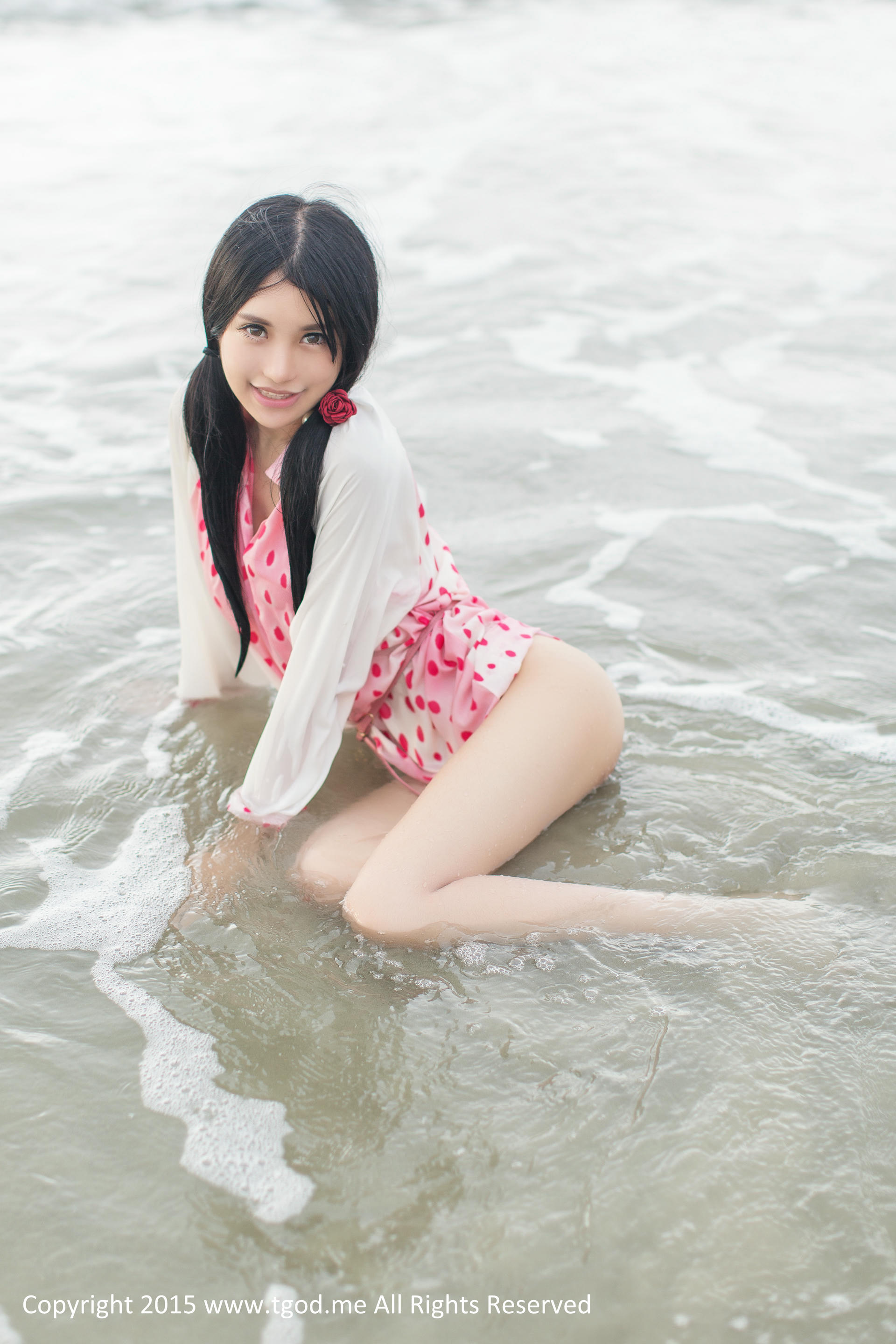 [TGOD推女神] 2015.03.26 乖乖女仆俏佳人 女神绮里嘉ula沙巴系列 [38+1P-184M]_第1集