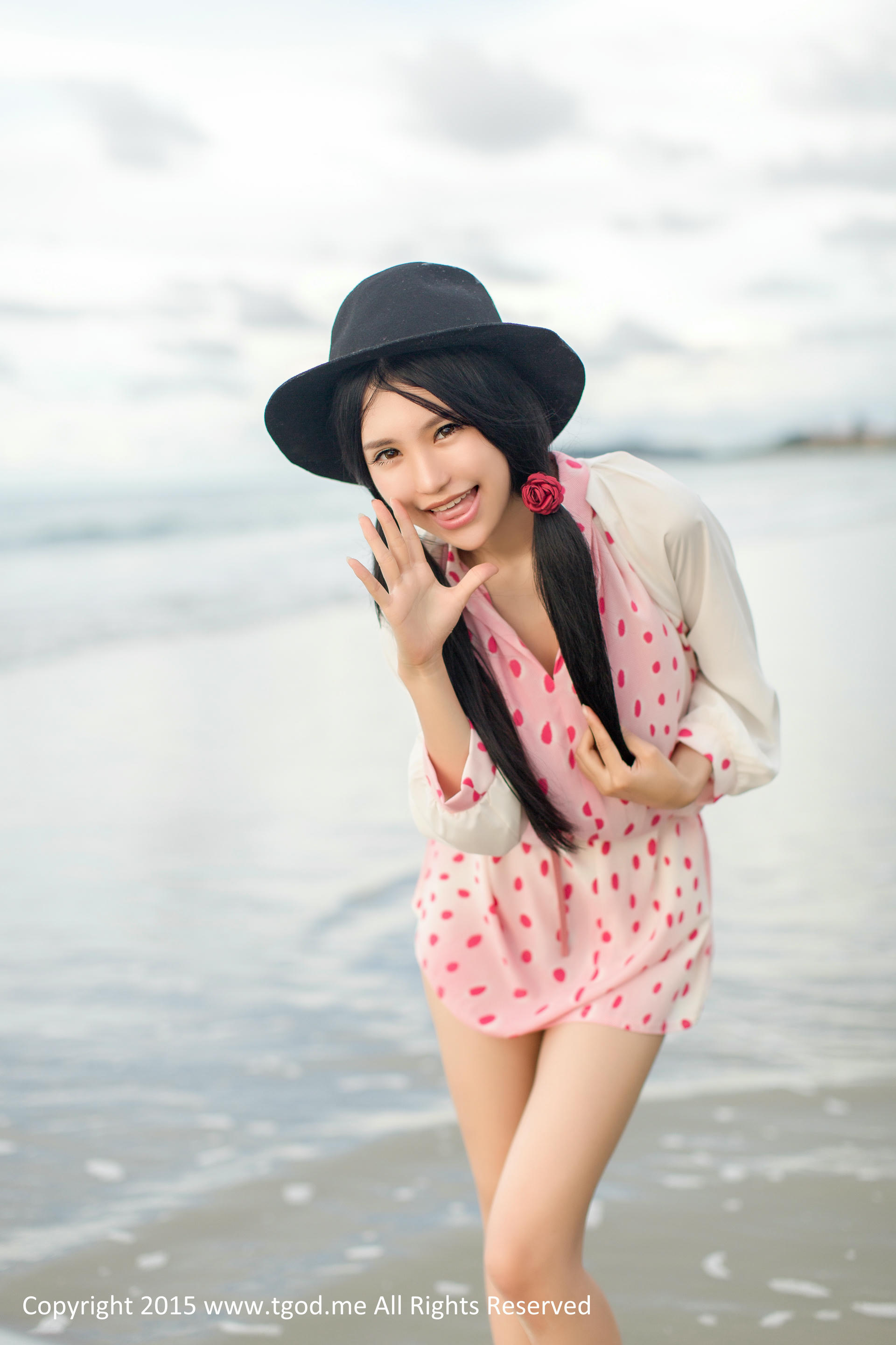 [TGOD推女神] 2015.03.26 乖乖女仆俏佳人 女神绮里嘉ula沙巴系列 [38+1P-184M]_第1集