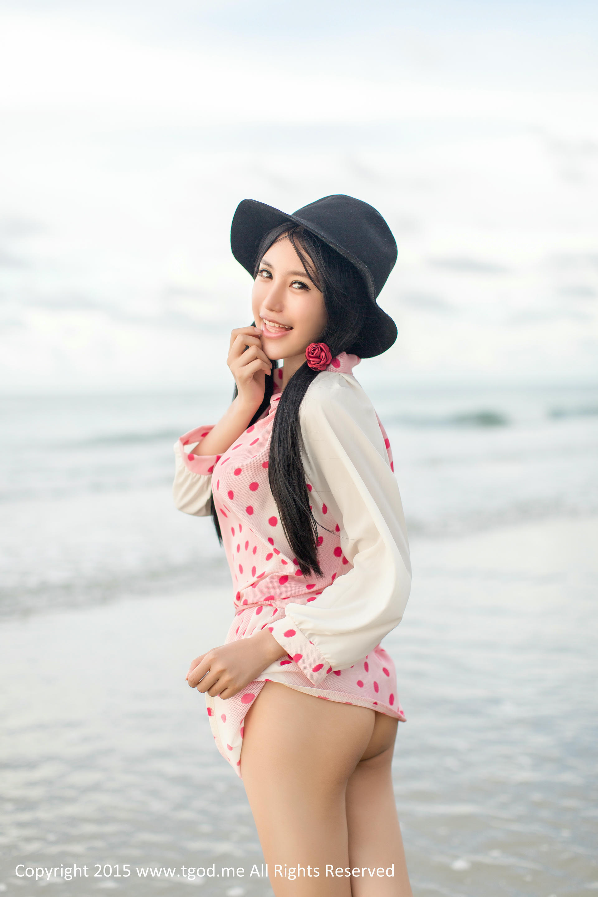 [TGOD推女神] 2015.03.26 乖乖女仆俏佳人 女神绮里嘉ula沙巴系列 [38+1P-184M]_第1集