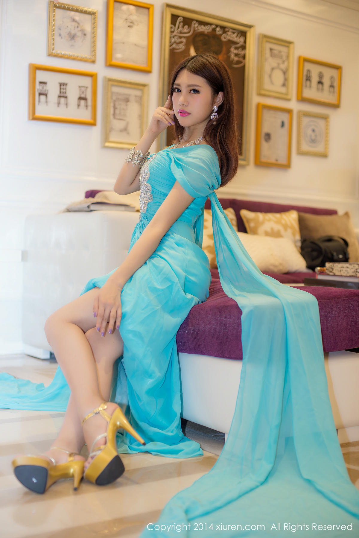 [XiuRen秀人网] 2014.06.29 No.0166 绮里嘉ula [70P210M]_第4集