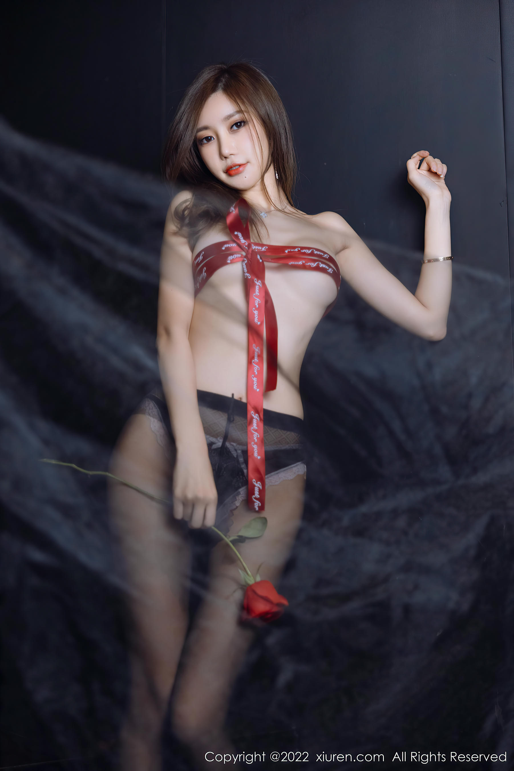 [XiuRen秀人网] 2022.01.21 No.4498 绮里嘉ula 女神黑丝 [51+1P510M]_第3集