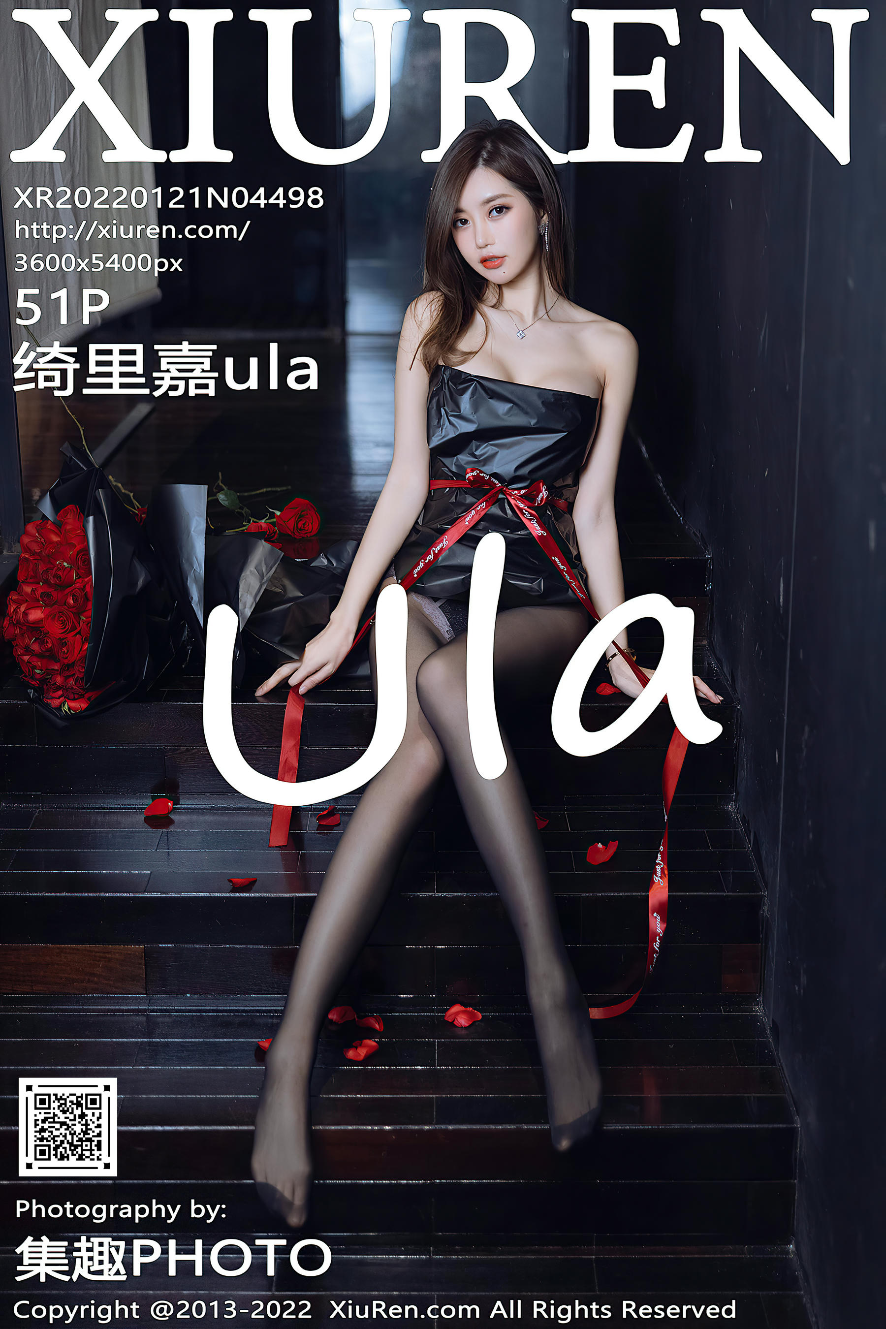 [XiuRen秀人网] 2022.01.21 No.4498 绮里嘉ula 女神黑丝 [51+1P510M]_第3集