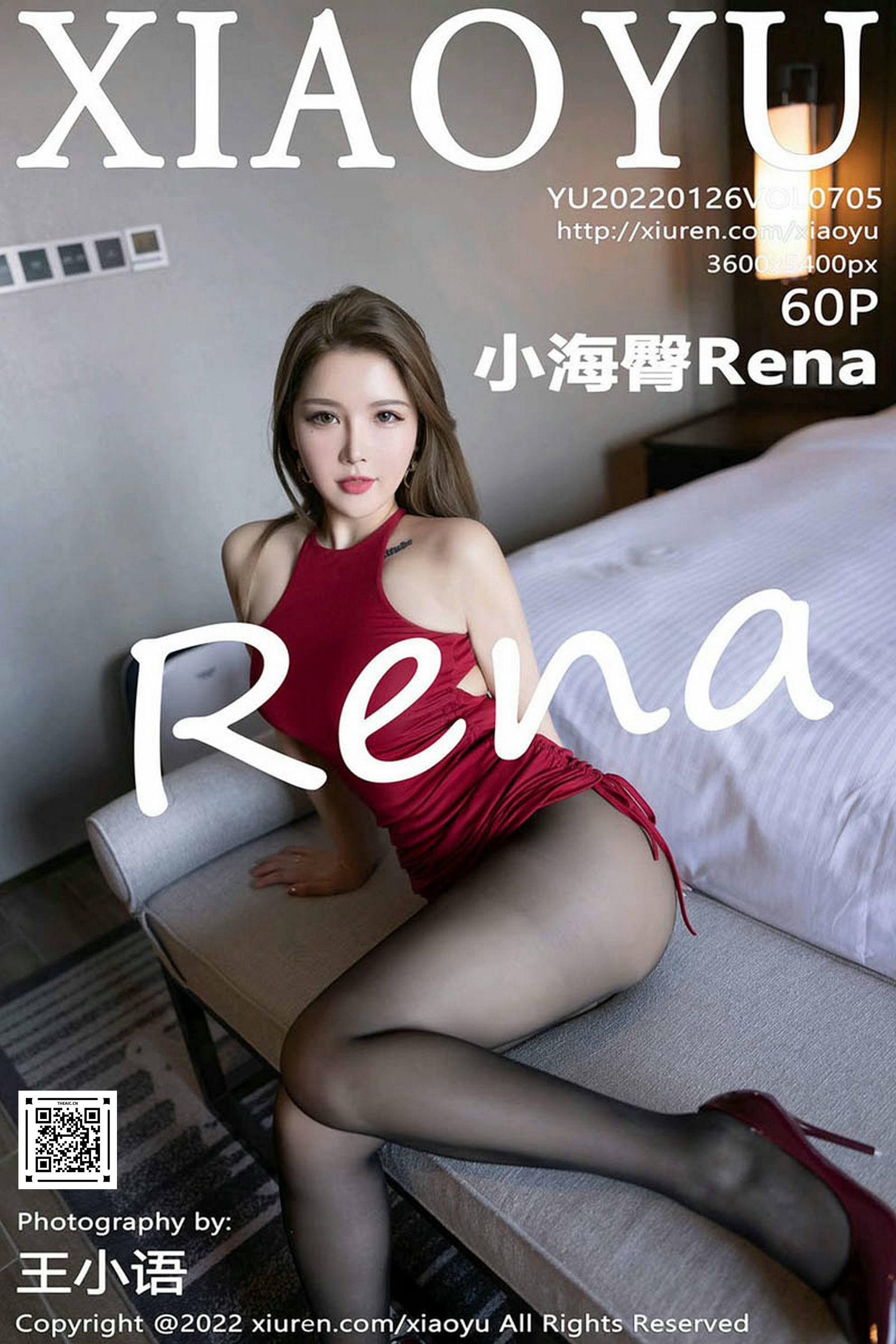 XIAOYU语画界 2022.01.26 Vol.705 小海臀Rena[60+1P／498MB]_第4集