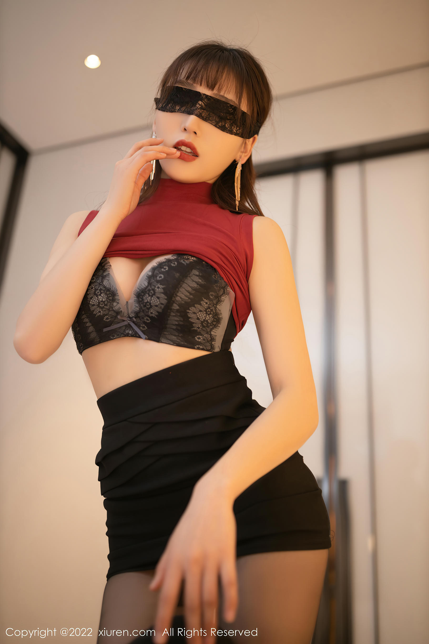 XiuRen秀人网 2022.01.25 No.4510 陆萱萱 黑丝美腿[97+1P 898MB]_第3集