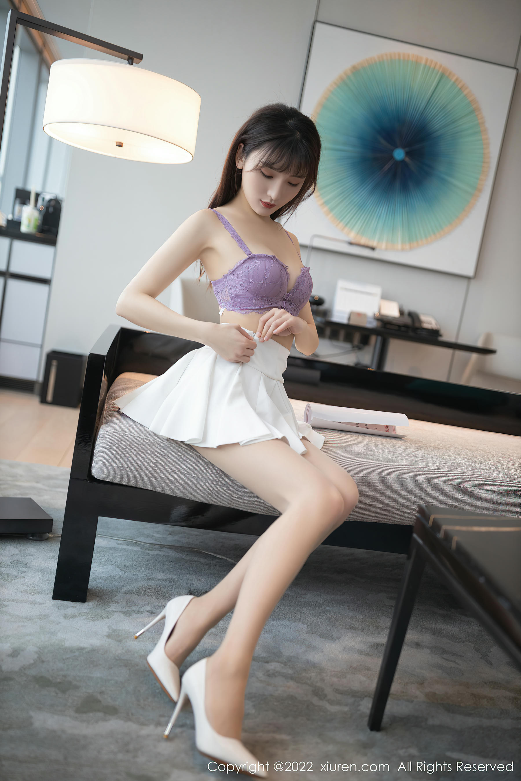 XiuRen秀人网 2022.02.10 No.4570 陆萱萱 美腿清纯[80+1P 757MB]_第2集