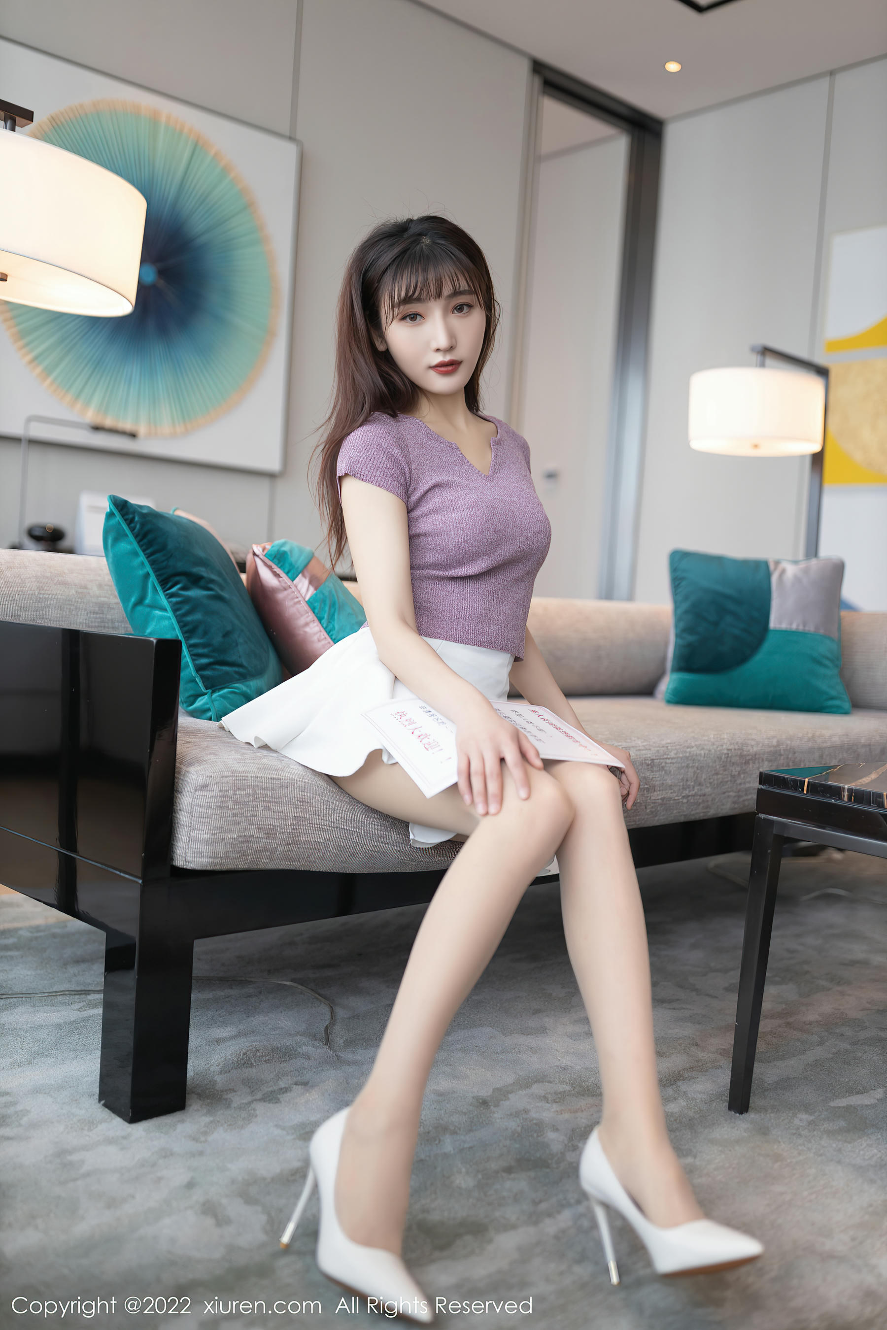 XiuRen秀人网 2022.02.10 No.4570 陆萱萱 美腿清纯[80+1P 757MB]_第1集