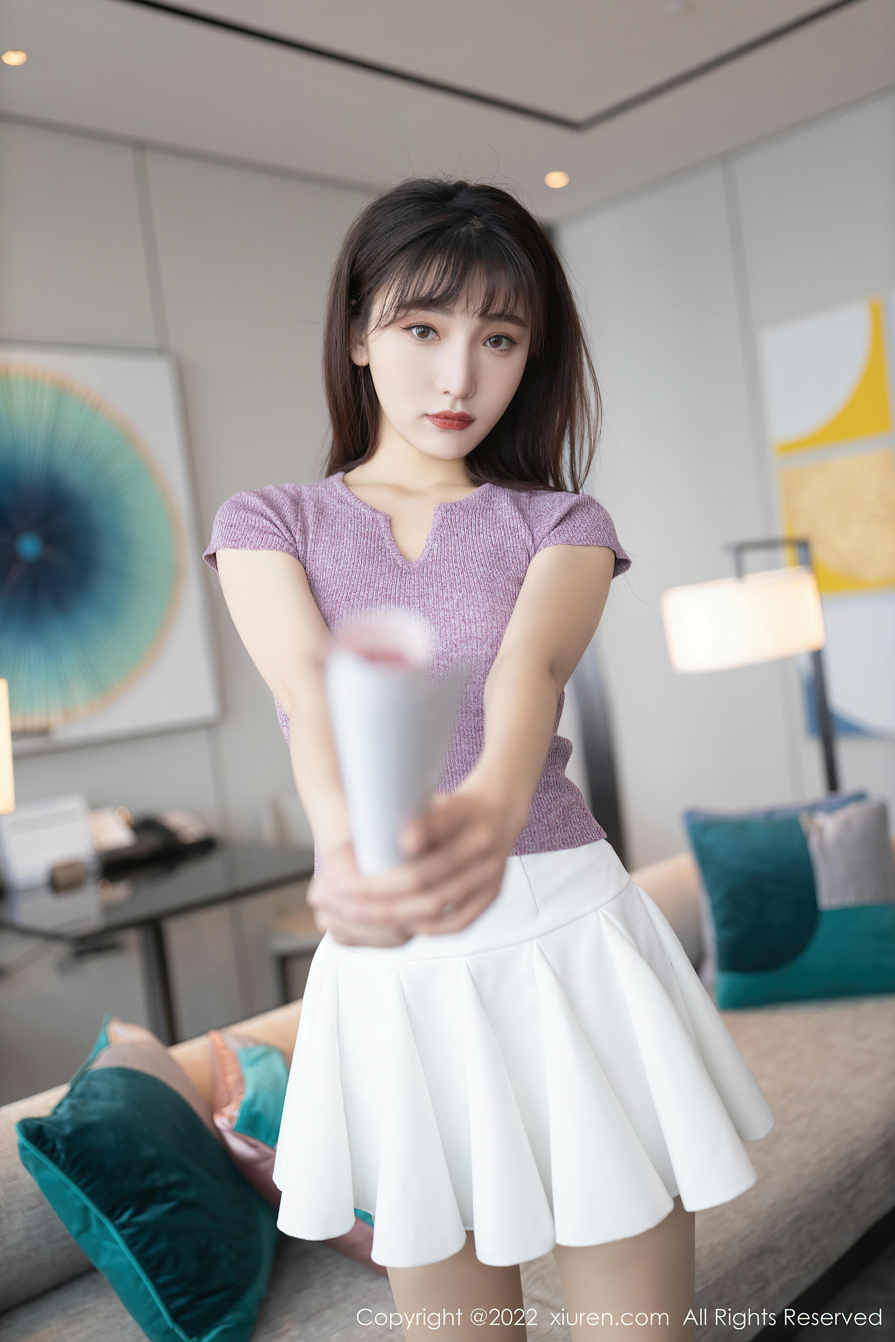 XiuRen秀人网 2022.02.10 No.4570 陆萱萱 美腿清纯[80+1P 757MB]_第1集