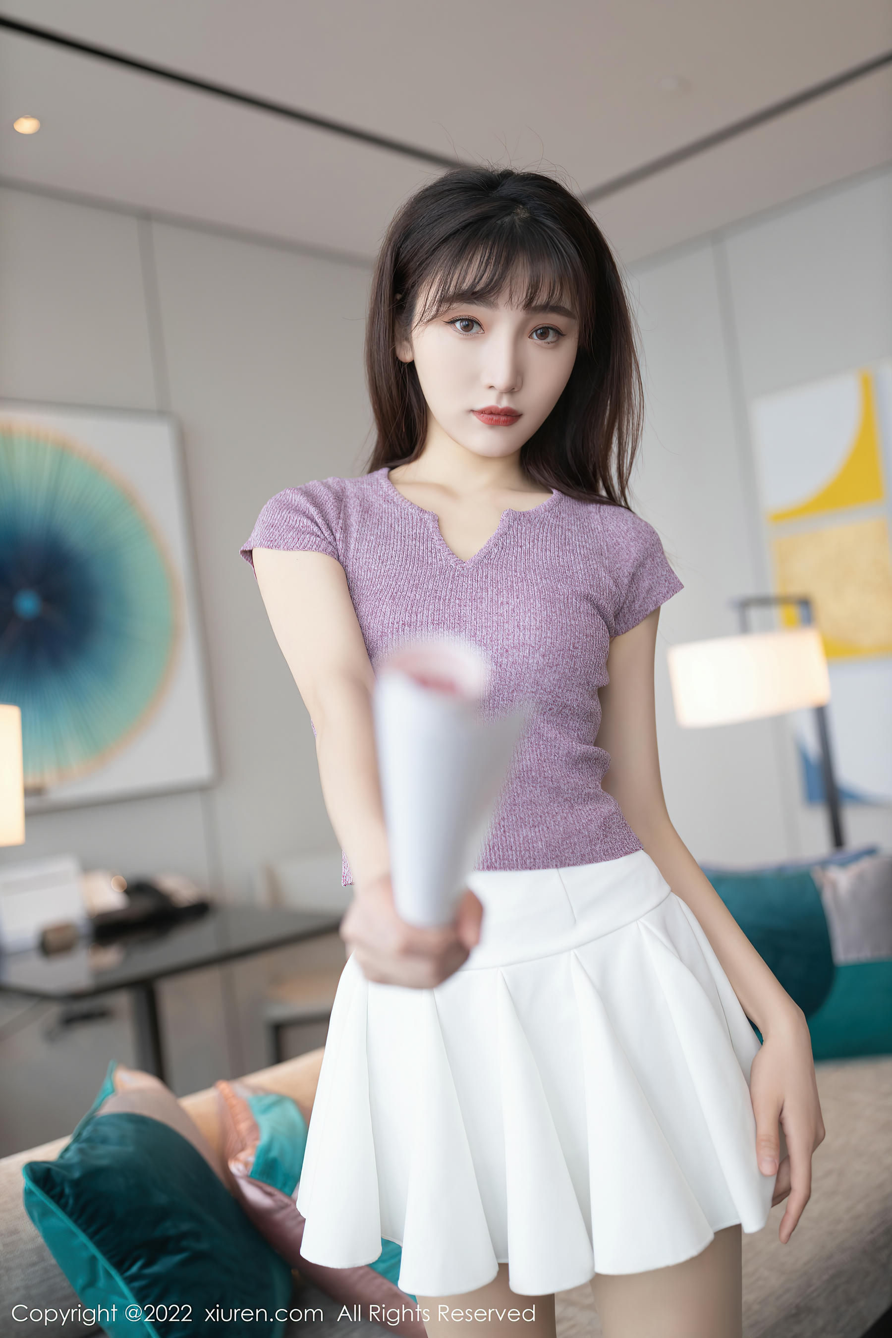 XiuRen秀人网 2022.02.10 No.4570 陆萱萱 美腿清纯[80+1P 757MB]_第1集