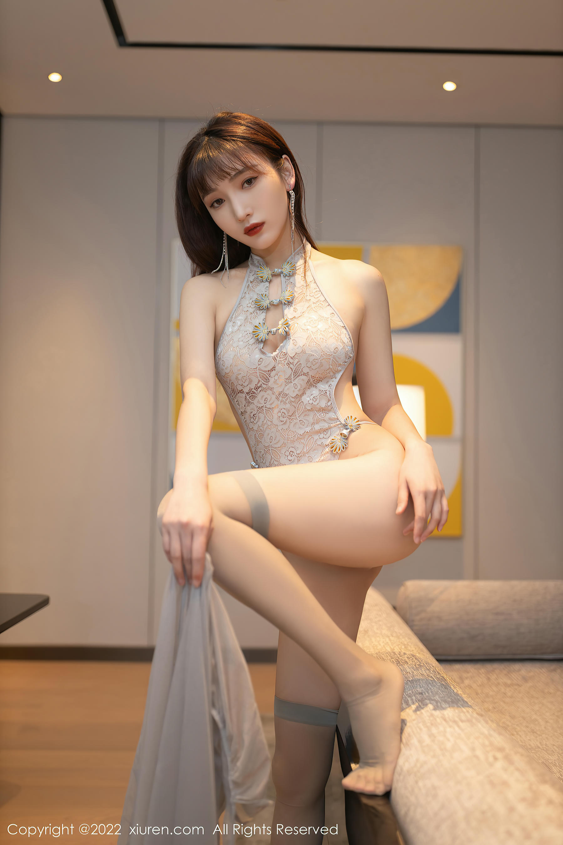XiuRen秀人网 2022.02.16 No.4592 陆萱萱 长裙美腿[79+1P 795MB]_第4集