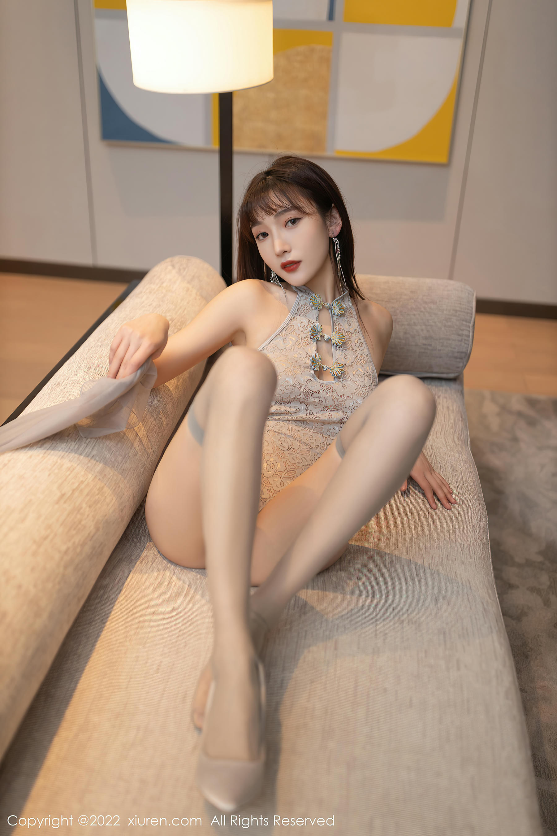 XiuRen秀人网 2022.02.16 No.4592 陆萱萱 长裙美腿[79+1P 795MB]_第4集