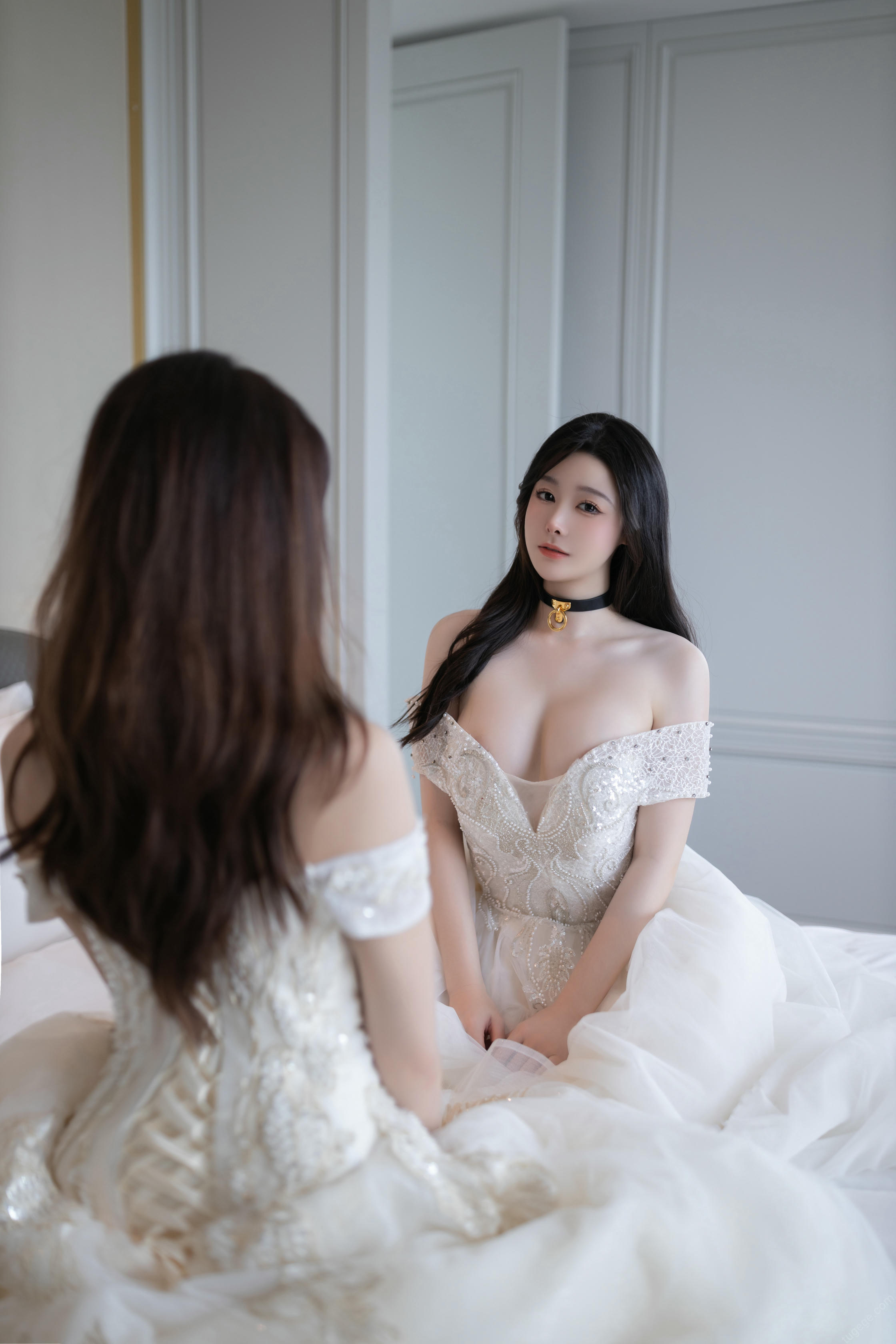 陆萱萱 &是小逗逗 双人婚纱[100P／1.13GB]_第1集