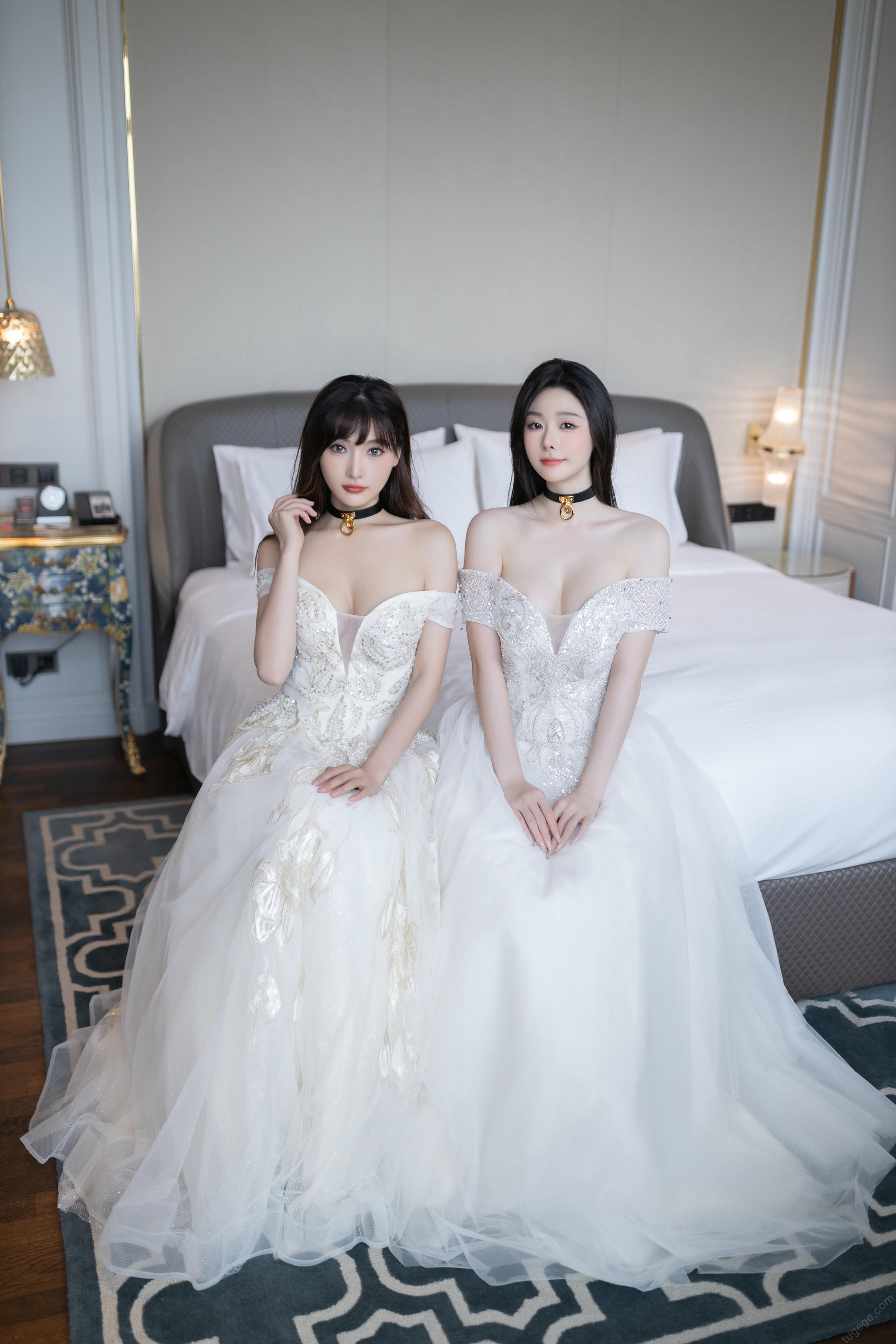 陆萱萱 &是小逗逗 双人婚纱[100P／1.13GB]_第1集