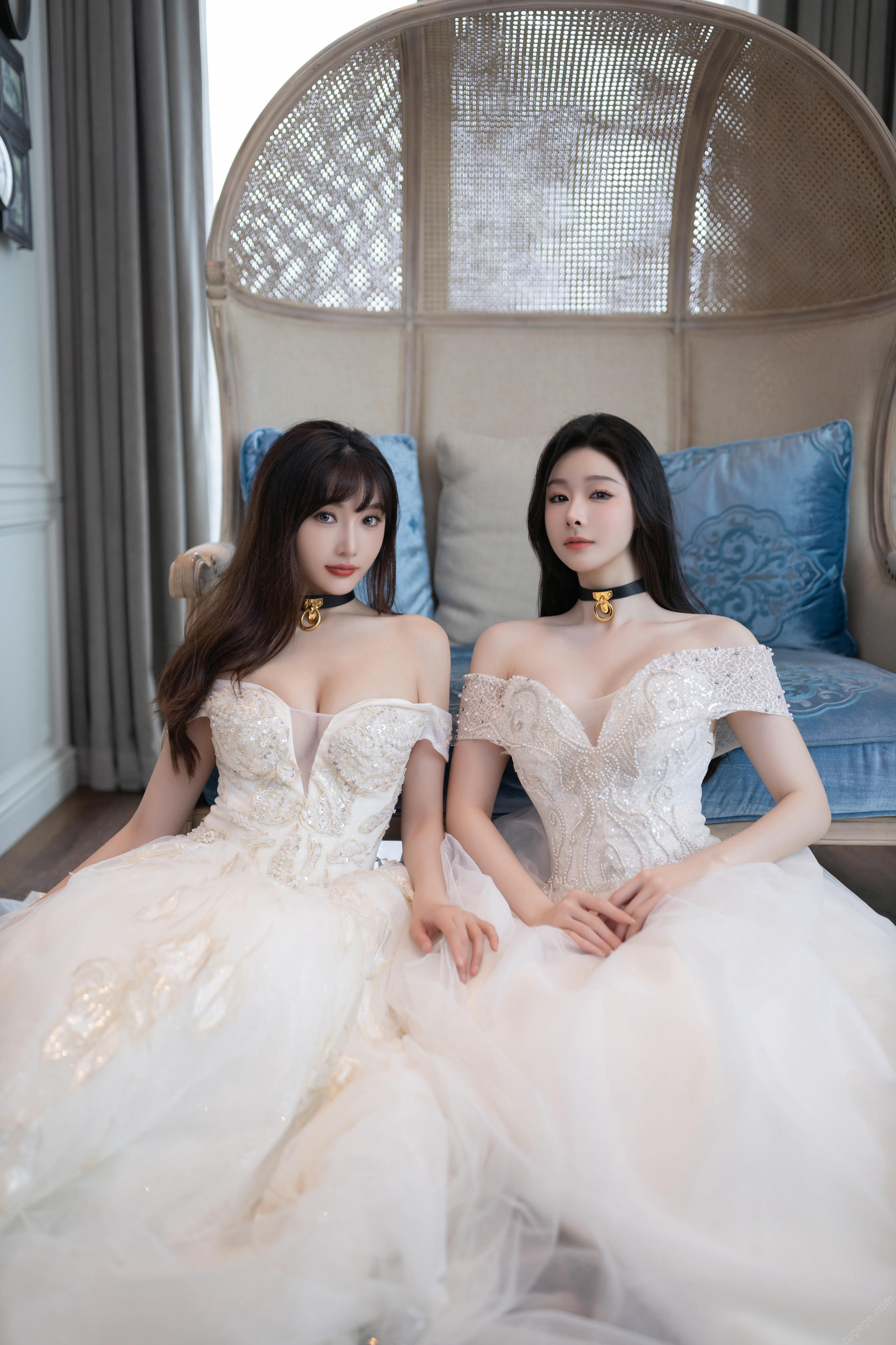 陆萱萱 &是小逗逗 双人婚纱[100P／1.13GB]_第1集
