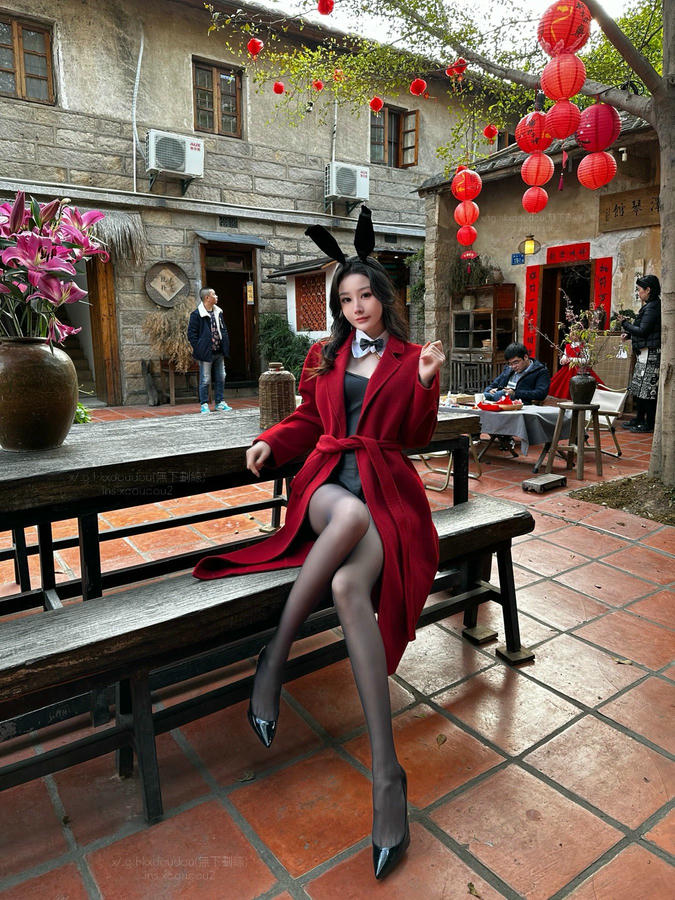 是小逗逗 美团外卖网红模特 [309P+54V／516MB]_第4集