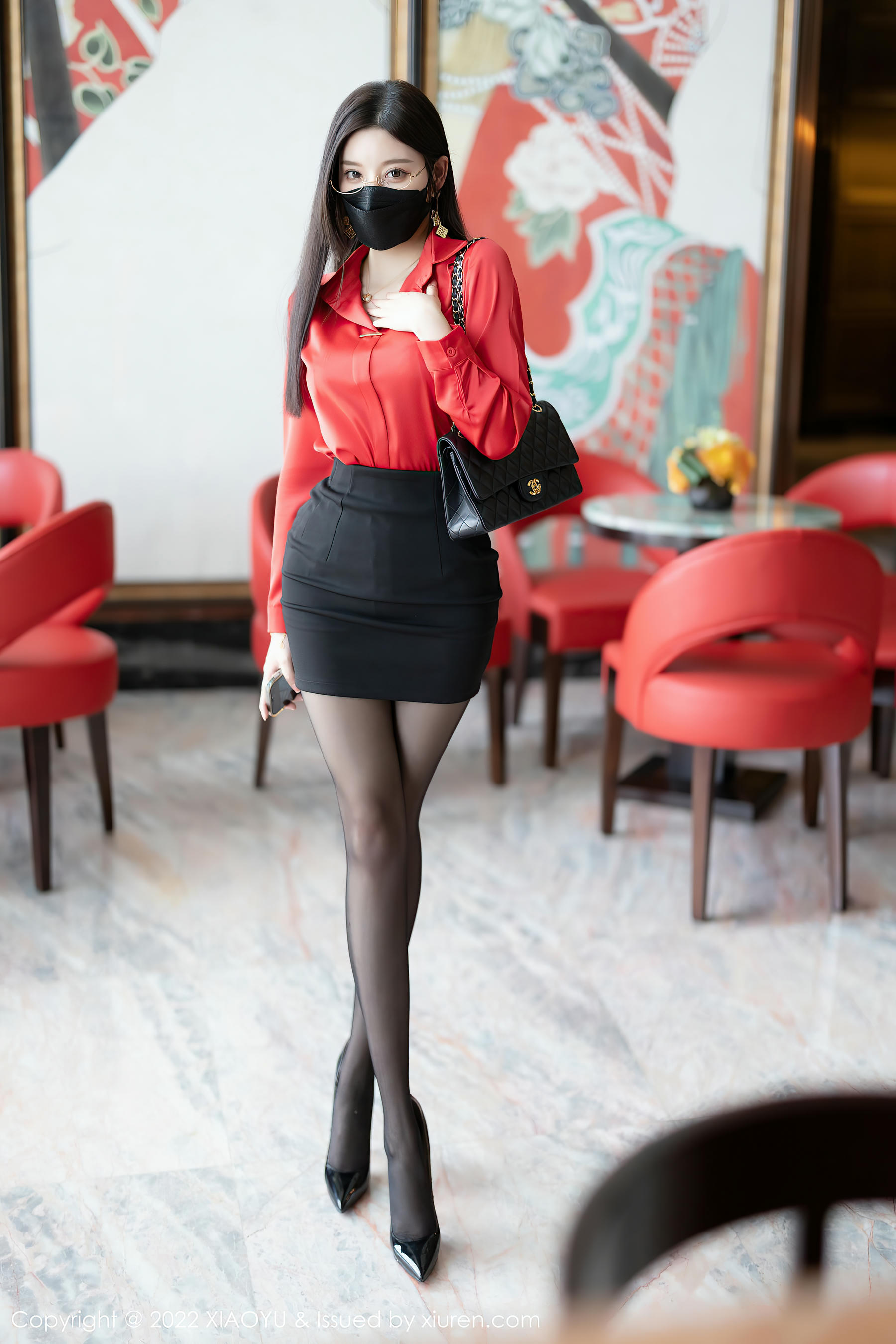XIAOYU语画界 2022.06.17 VOL.801 杨晨晨Yome 美腿黑丝[107+1P 900MB]_第1集