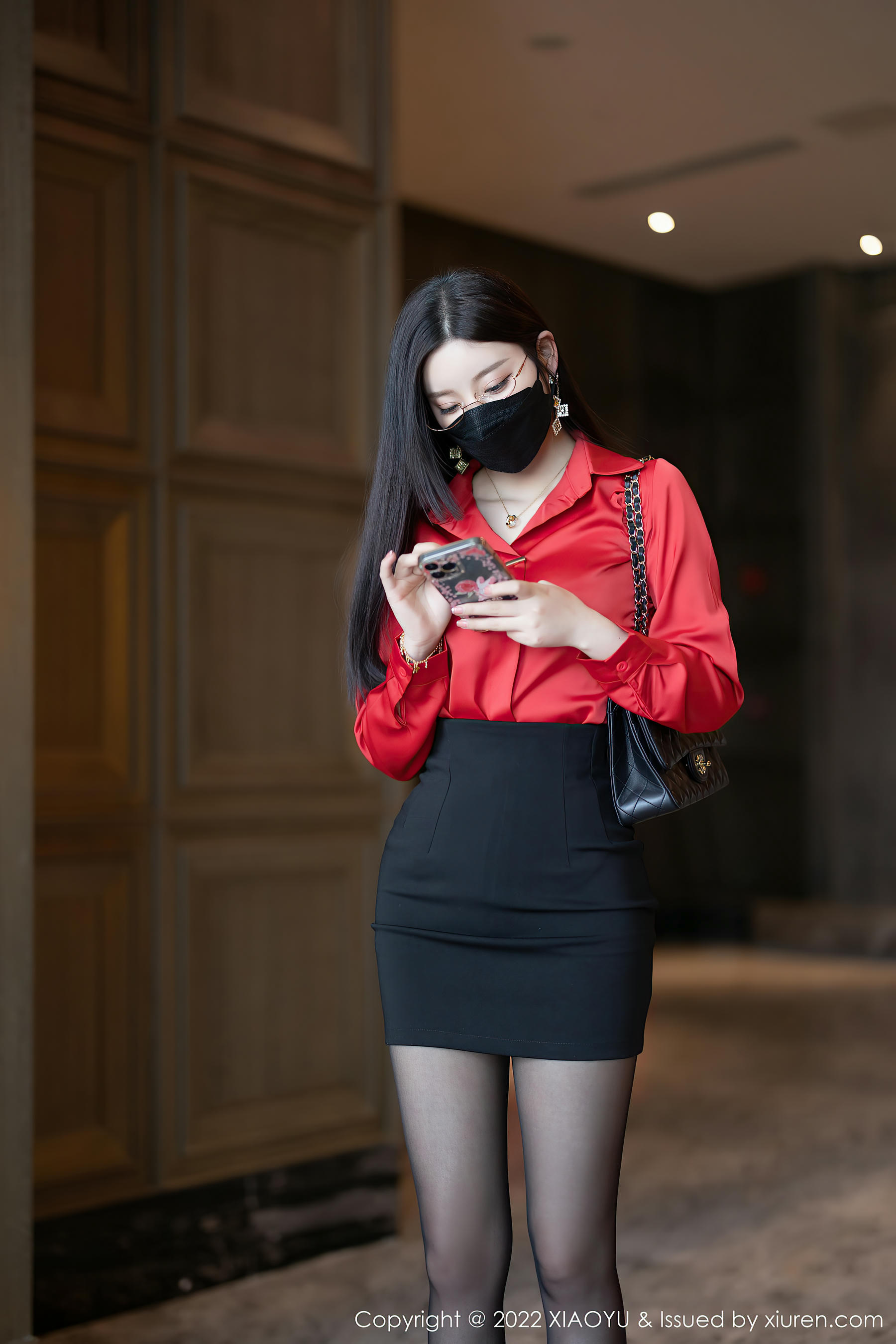 XIAOYU语画界 2022.06.17 VOL.801 杨晨晨Yome 美腿黑丝[107+1P 900MB]_第1集