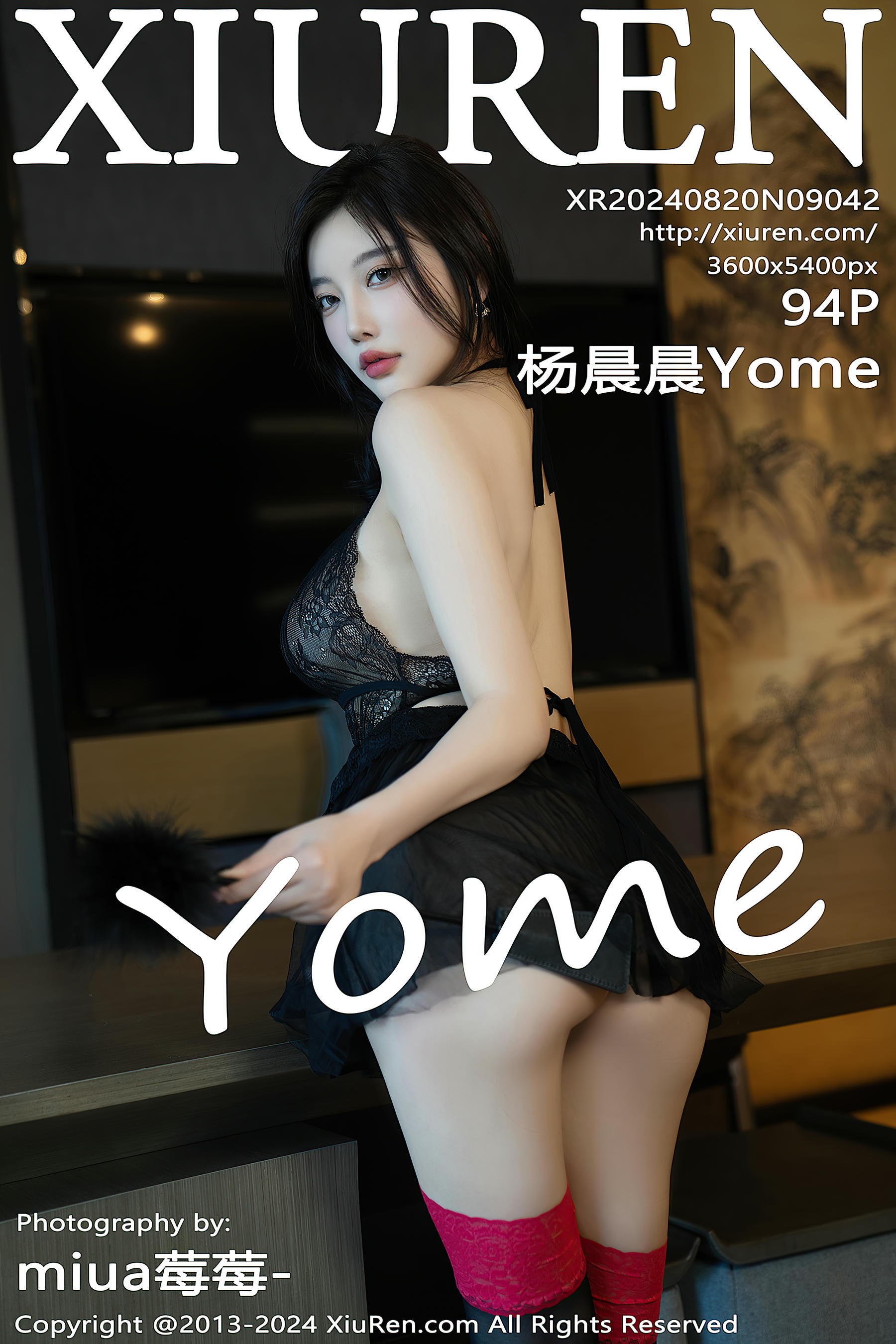 XIUREN秀人网 2024.08.20 NO.9042 杨晨晨Yome[94+1P／926MB]_第5集