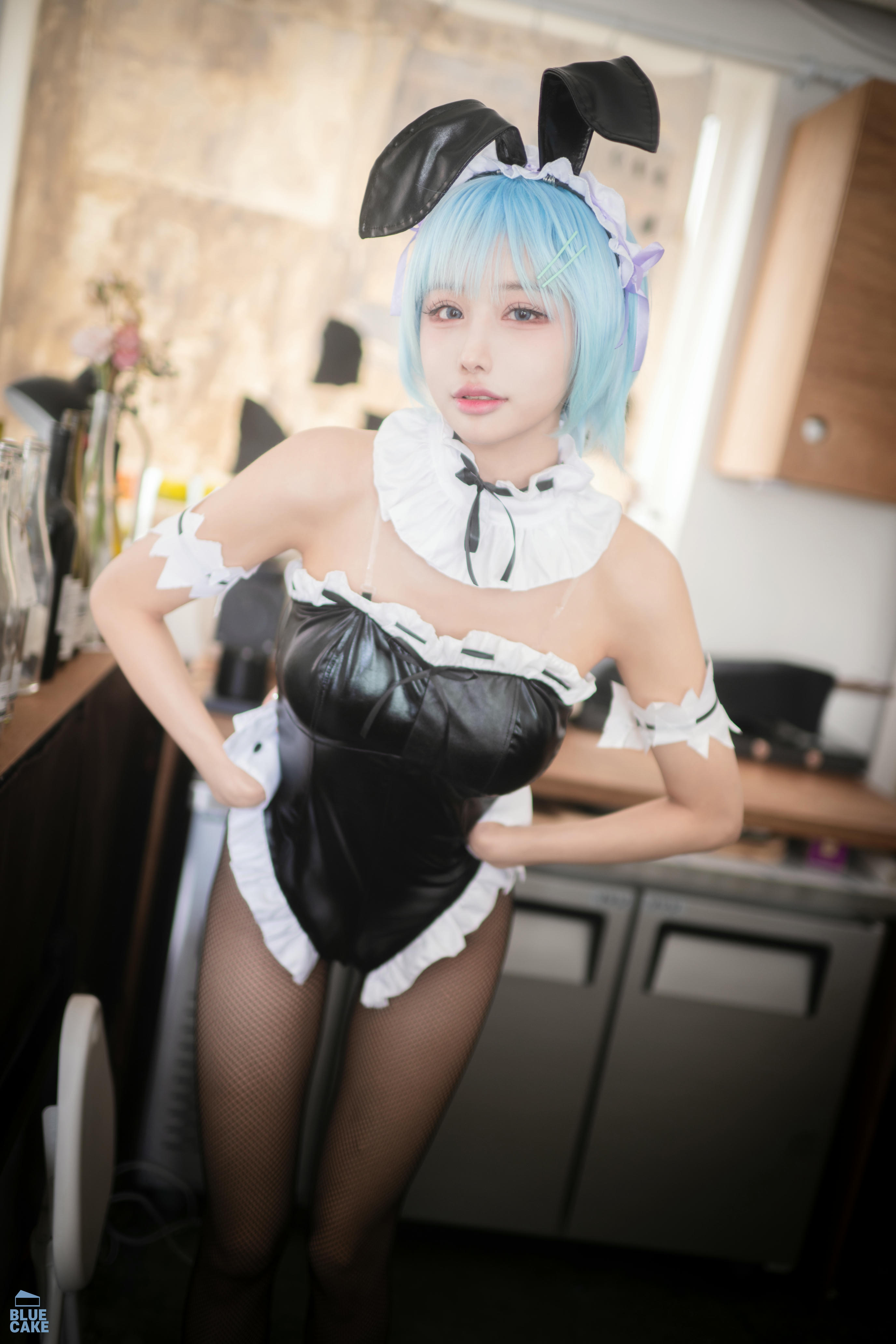 YeonYu (연유) NO.012 BLUECAKE Vol.02 MY MASTER Maid_RED [125P／1.75GB]_第5集