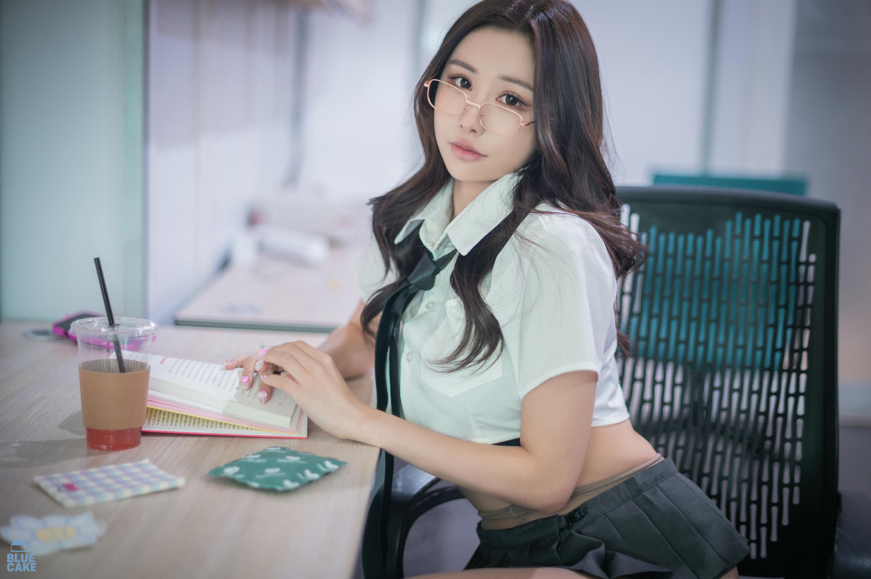 YeonYu (연유) NO.007 BLUECAKE  Study Harder_RED SP [141P-1.71GB]_第1集